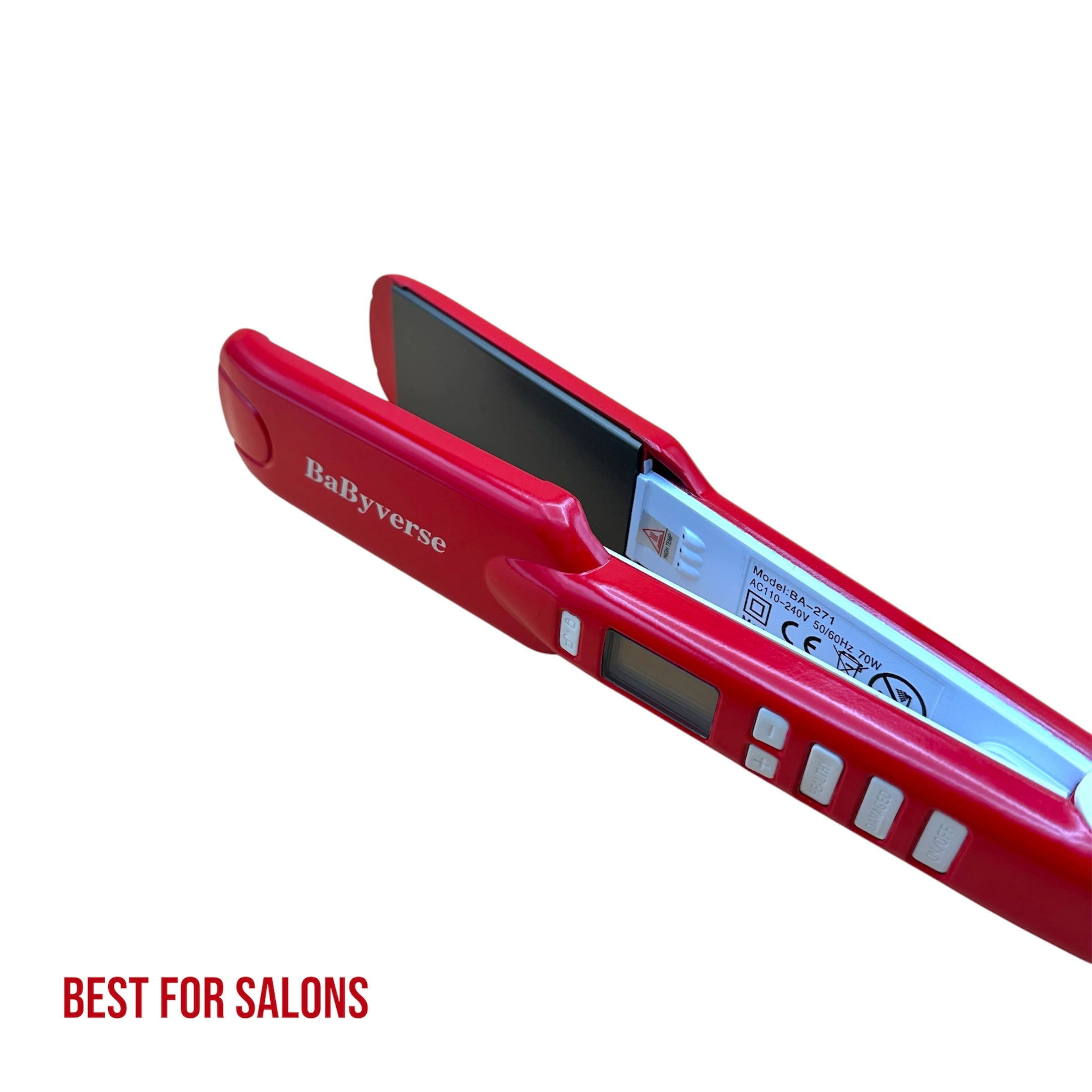 BabyVerse Original Hair Straightener - Protective Plates