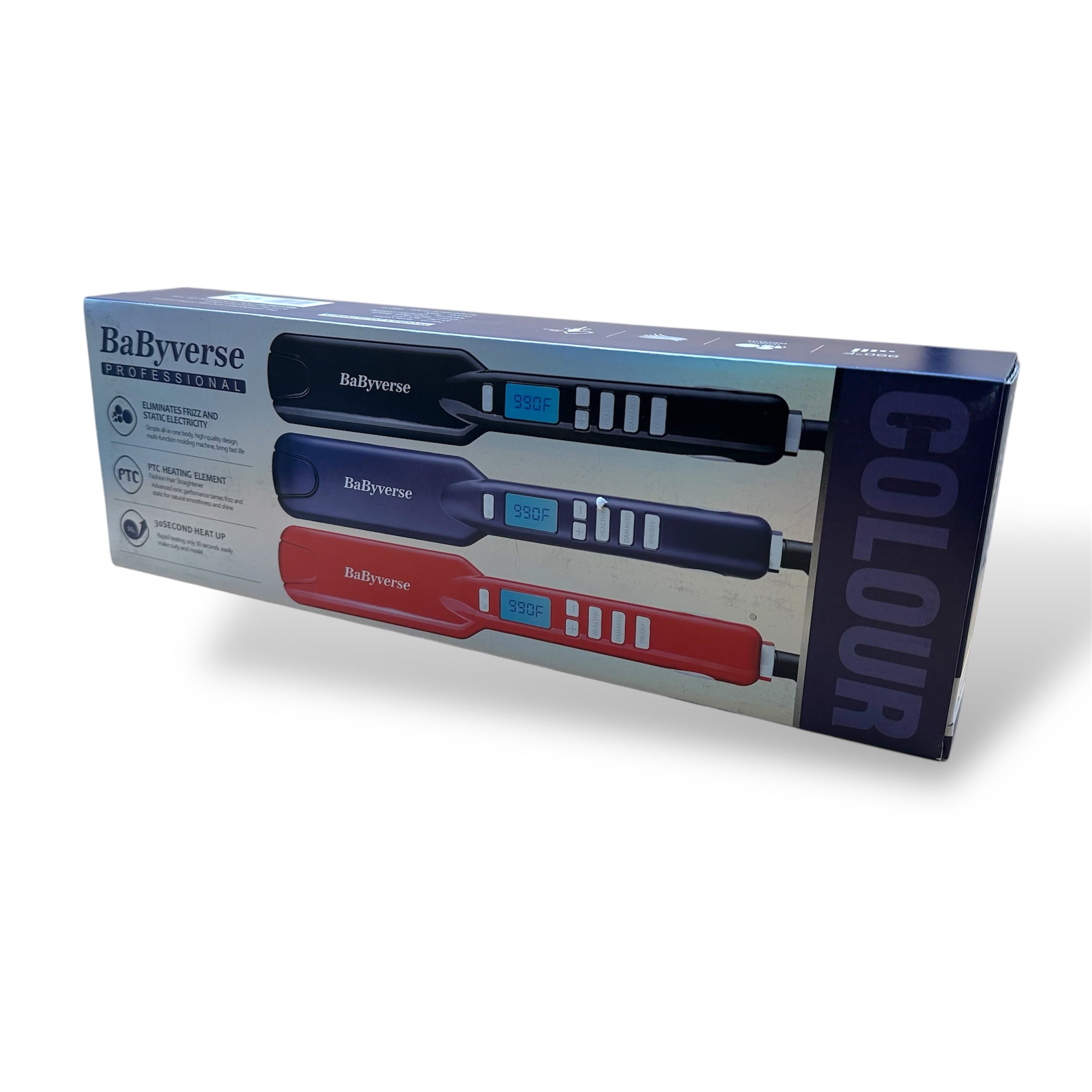 BabyVerse Original Hair Straightener - Protective Plates