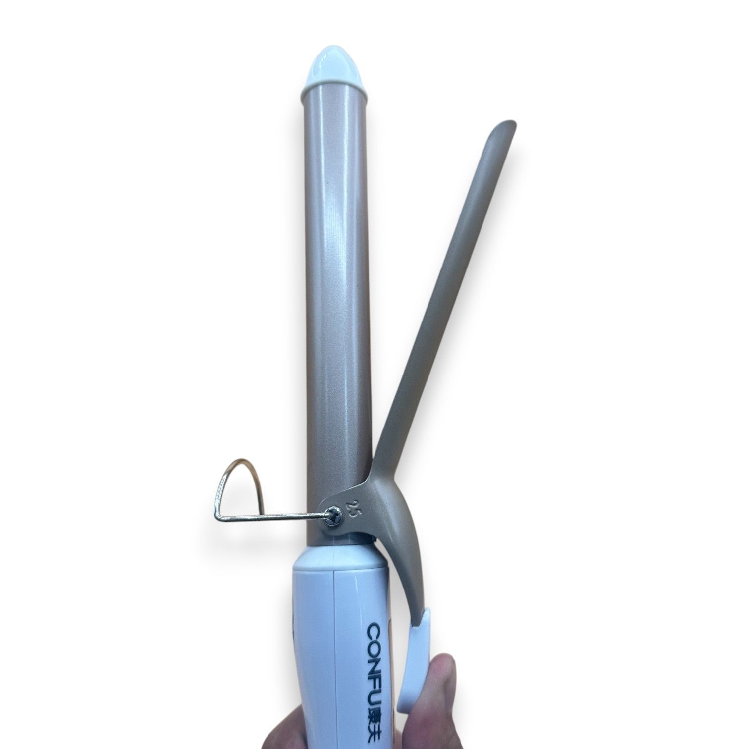 CONFU Hair Curler With LCD Display with Ceramic Coating Barrel