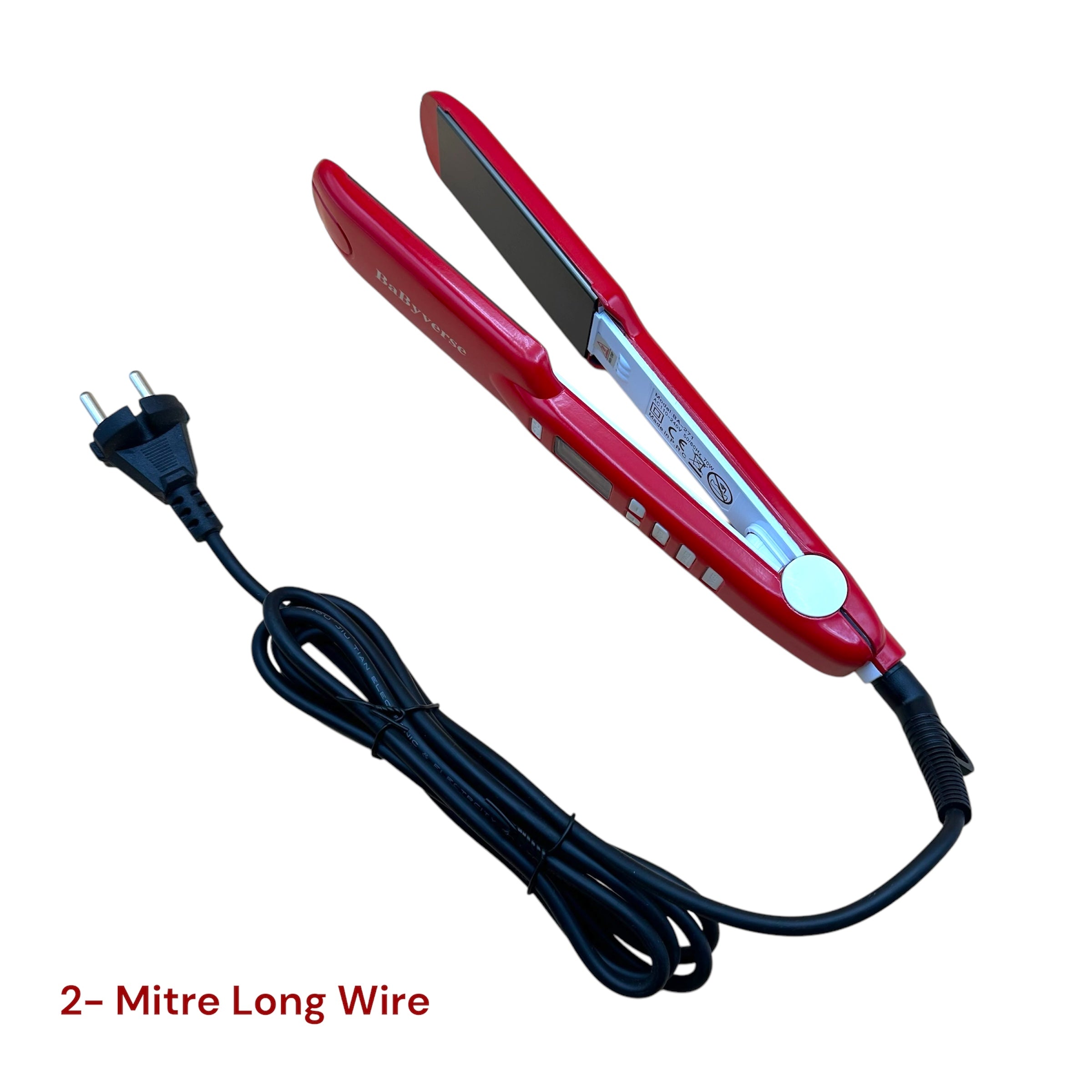 BabyVerse Original Hair Straightener - Protective Plates