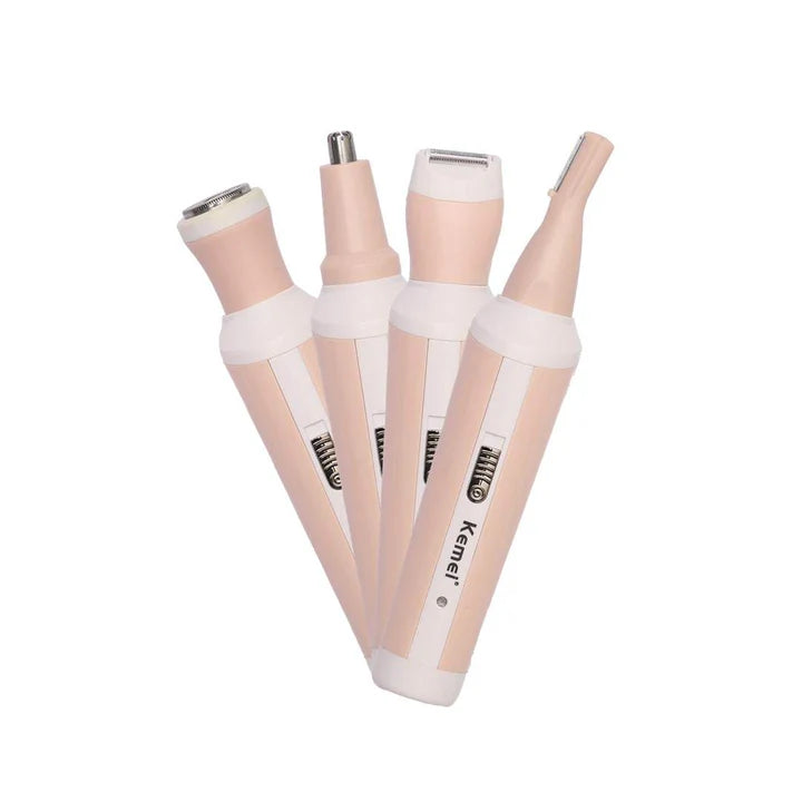 Kemei KM-3024 4 in 1 Female Epilator Kit